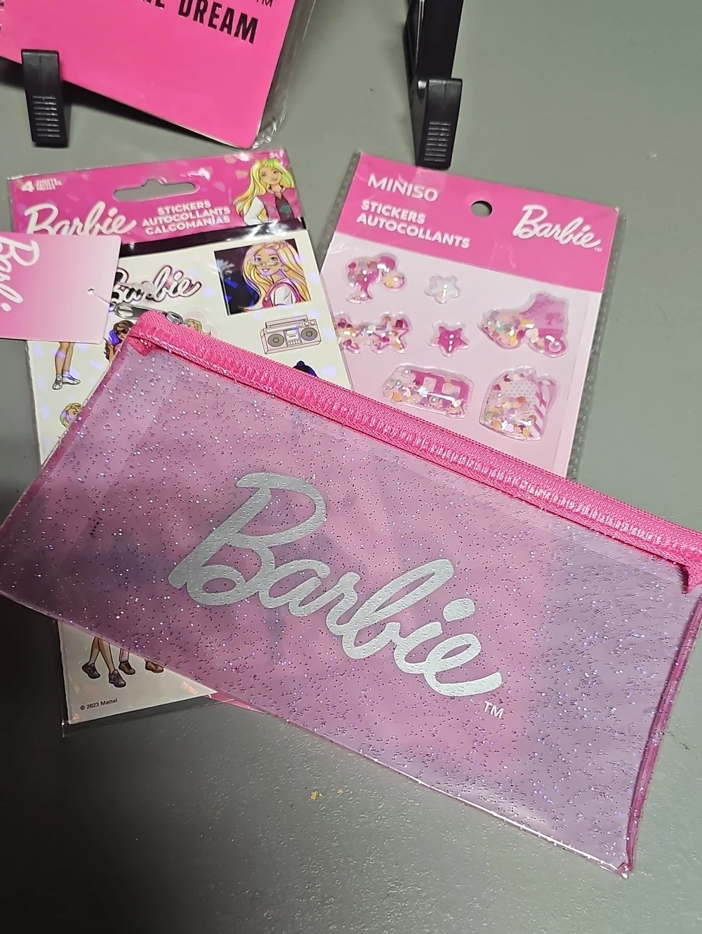 Barbie Back-to-School Stationary Bundle Set Pink Living The Dream NWT